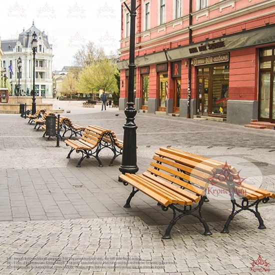 Bancă Parc,Grădină și Terasă 701- Mobilier Stradal