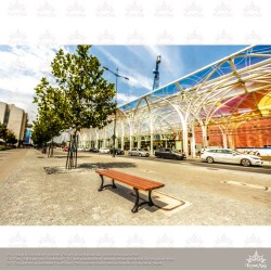 Bancheta Parc, Gradina LODZ fără spătar