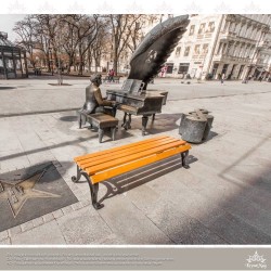 Banchetă Parc, Gradina VILLABELLA fără spătar