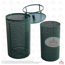  Coș Gunoi cu Capac și Scrumieră URBAN 10-CSP