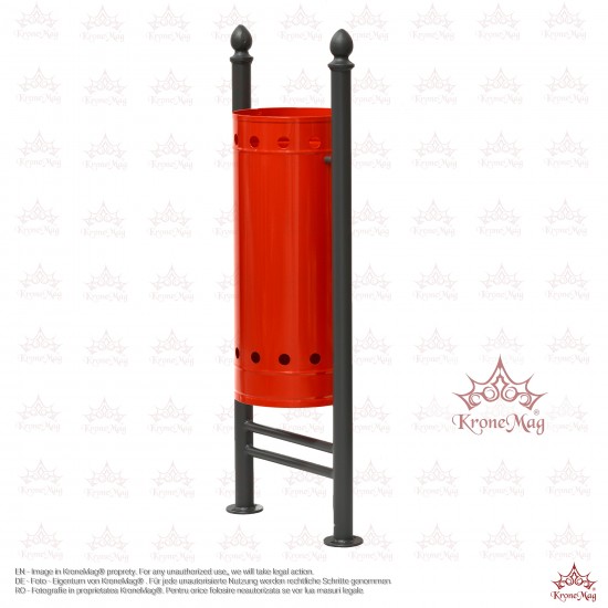 Coș Gunoi Metalic Stradal URBAN 3