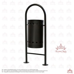 Coș Gunoi Metalic Urban Stradal UT3