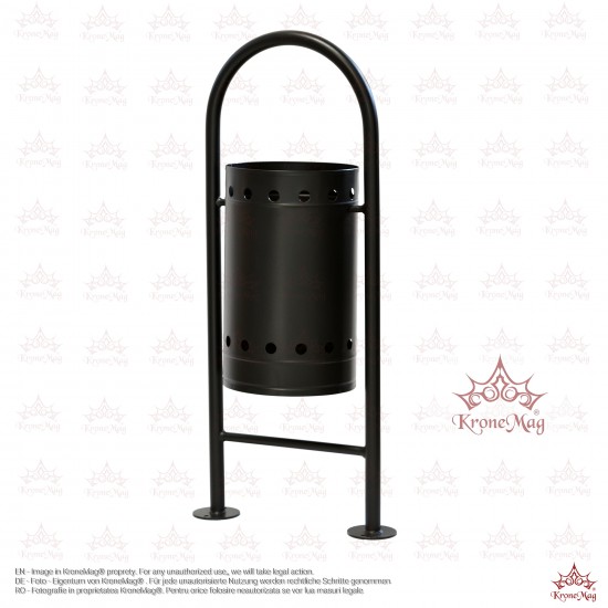 Coș Gunoi Metalic Urban Stradal UT3