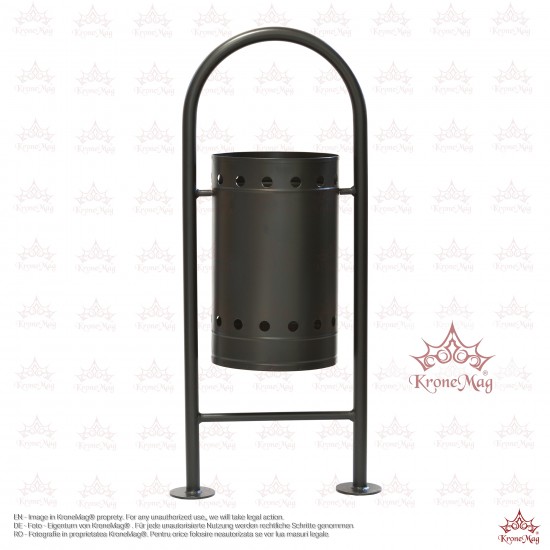 Coș Gunoi Metalic Urban Stradal UT3