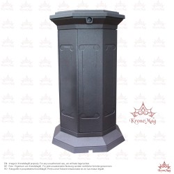 Coș Gunoi Parc, Stradal Fontă BIN-1-C