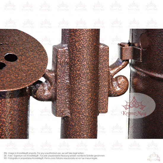 Coș Gunoi Stradal cu Scrumieră URBAN 1.S