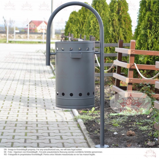 Coșuri Gunoi Exterior Metalice Stradale UT2.S