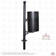 Coș Gunoi Metalic, Stradal URBAN 1.P