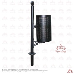 Coș Gunoi Metalic, Stradal URBAN 1.P