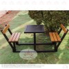 Set Mobilier Exterior Parc, Grădină, Masă și Bănci CÂMPINA - DUO 2