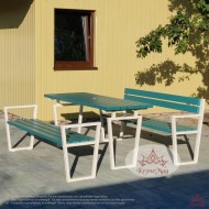 Set Mobilier Exterior Grădină, Picnic, Curte THAVIS