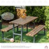 Set Mobilier Picnic, Grădină, Masă și Bănci TUȘNAD KIDS