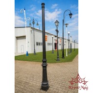 Stâlp Iluminat Exterior Stradal, Parc din Fontă HANGA 1