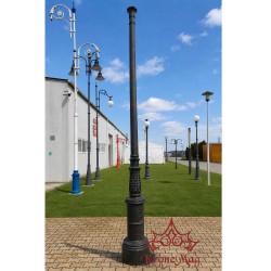 Stâlp Iluminat Exterior Stradal, Parc din Fontă HANGA 3