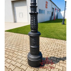 Stâlp Iluminat Exterior Stradal, Parc din Fontă HANGA 3 Stâlp Iluminat Exterior Stradal, Parc din Fontă HANGA 3
