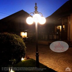 Stâlp de Iluminat Metalic pentru Parcuri VILLA-3 Stâlp de Iluminat Metalic pentru Parcuri VILLA-3