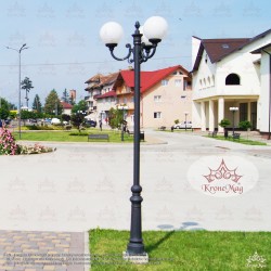 Stâlp de Iluminat Metalic pentru Parcuri VILLA-3 Stâlp de Iluminat Metalic pentru Parcuri VILLA-3