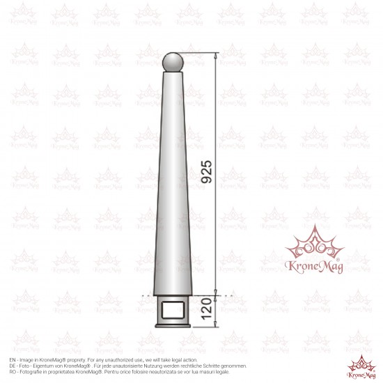 Stâlp Delimitare Spații și Parcare 409