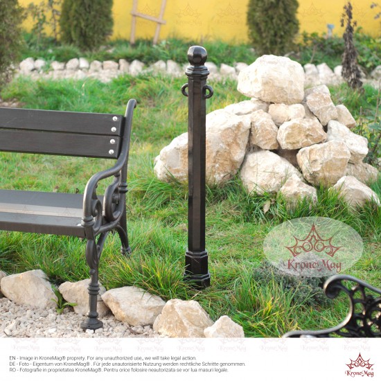 Stâlp Delimitare Spații și Parcare cu Urechi pentru Lanț 907