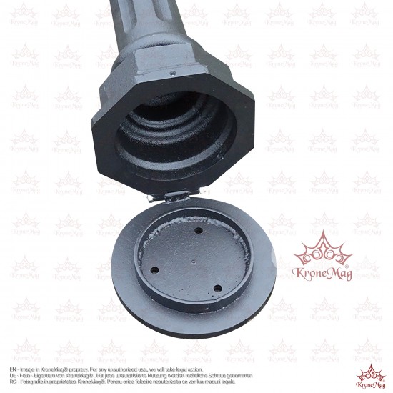 Stâlp Delimitare Spații și Parcare Rabatabil 908.B1.R