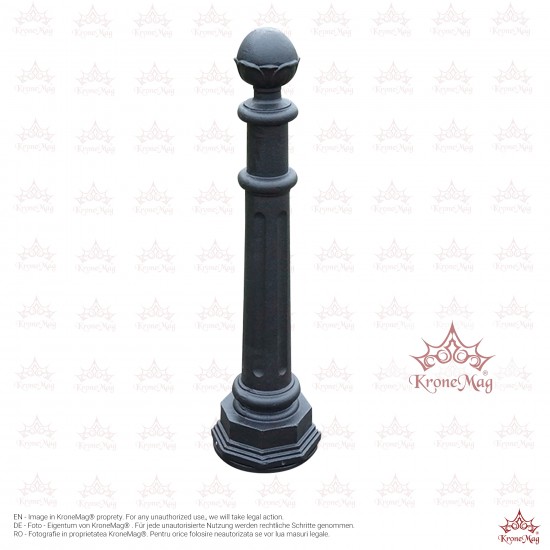 Stâlp Delimitare Spații și Parcare Rabatabil 908.B1.R