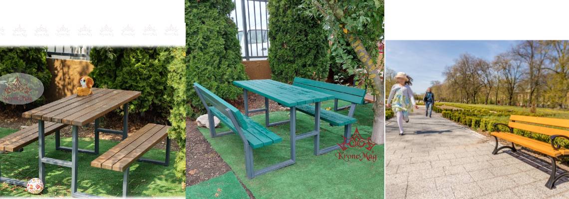 Pregătim parcurile pentru zilele calde: mobilier urban dedicat celor mici!