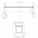 Banchetă Metalică Stradală THAVIS.B - Mobilier Parc