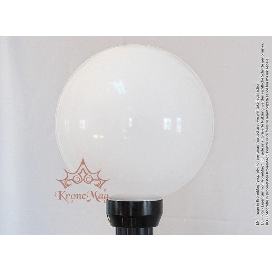 Corp Iluminat Exterior Decorativ GLOB 200 Alb