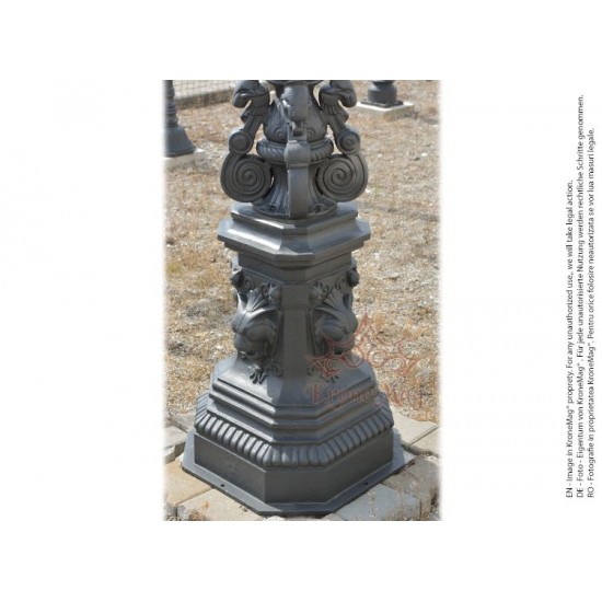 Stâlp Iluminat Grădină,Curte din Fontă BL103