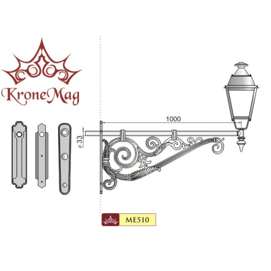 Lampă Perete Iluminat Exterior ME510 VILLA