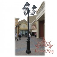 Stâlp Iluminat Decorativ pentru Parc din Fontă D1-C3