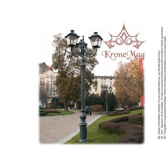 Stâlpi Iluminat Decorativi Fontă G3-C3