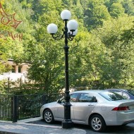 Stâlp Iluminat Decorativ pentru Parcuri din Fontă G3-C31