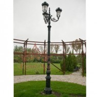 Stâlp Iluminat Decorativ pentru Parcuri din Fontă G31-C3