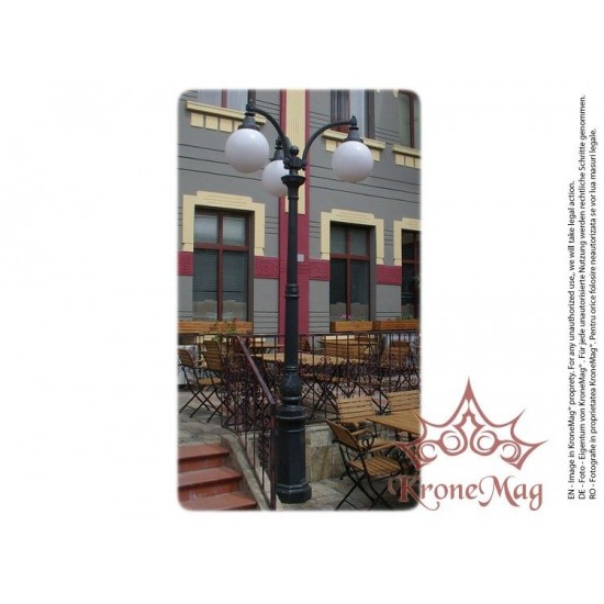 Stâlp de Iluminat Exterior Decorativ 2H-W3