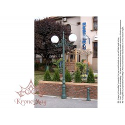 Stâlp de Iluminat Decorativ pentru Parc B1-C2.GLOB400