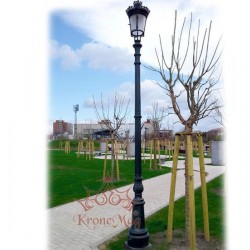 Stâlp Iluminat Decorativ pentru Parcuri din Fontă R1-1b Stâlp Iluminat Decorativ pentru Parcuri din Fontă R1-1b