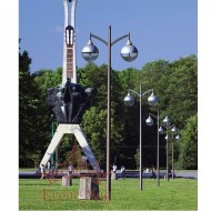 Stalp Iluminat Exterior Parc Aluminiu SAL-C2