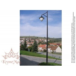 Stâlp Iluminat Exterior Stradal din Aluminiu SAL-M1 -ZP