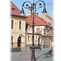 Stâlp de Iluminat Parc din Fontă C1-L2