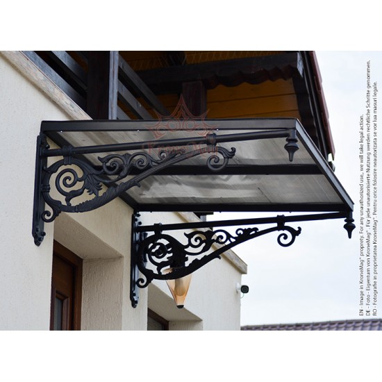 Copertină Ornamentală Metal Fontă C-K1