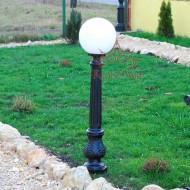 Stâlpișor Iluminat Grădină, Curte Fontă SI 902 GLOB300A 