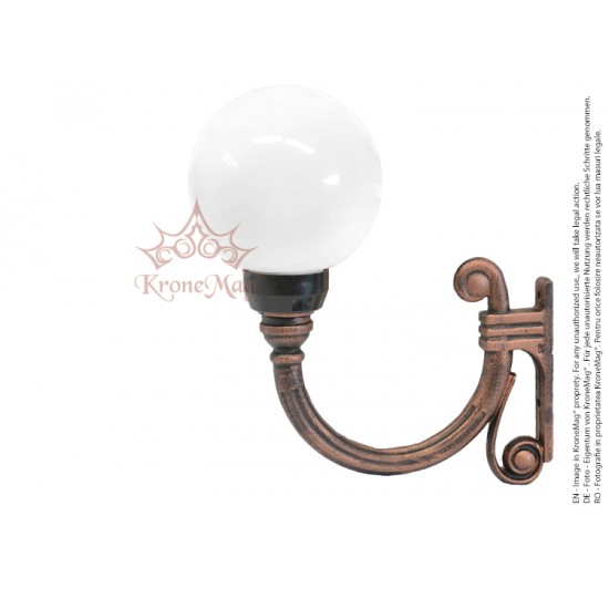 Lampă Perete Iluminat Exterior LG105 GLOB200