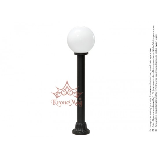 Stâlpișor de Iluminat Curte și Grădină SI-406 GLOB200A