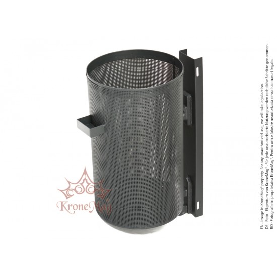 Coș Gunoi Metalic pe Stâlp URBAN 24.PS