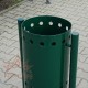 Coș Gunoi Metalic Stradal URBAN 4 - volum 32 litri