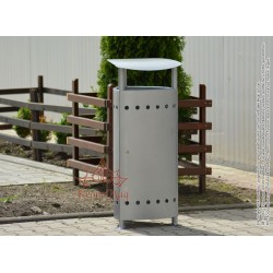 Coș Gunoi Metalic cu Capac URBAN 16.C