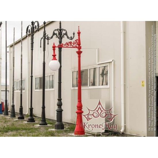 Stâlp Iluminat Stradal Decorativ din Fontă 1H-Y1 Stâlp Iluminat Stradal Decorativ din Fontă 1H-Y1
