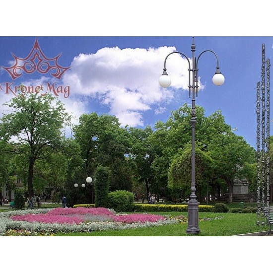 Stâlp Iluminat Stradal Decorativ din Fontă D2-H3